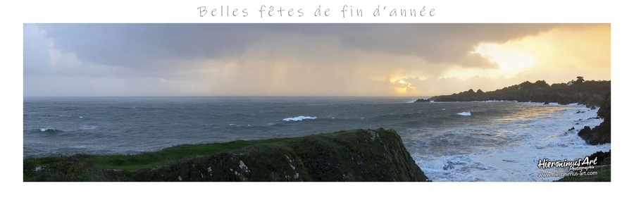 Hieronimus Art photographe de mariage et portrait à Quimperlé entre Concarneau et Pont-Scorff vous souhaite de belles fêtes de fin d'année